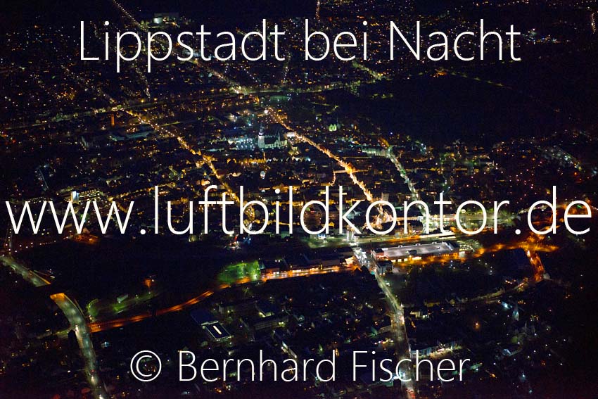 Lippstadt Luftbild Nacht Bernhard Fischer, Bild Nr. 1903, 23.03.2014