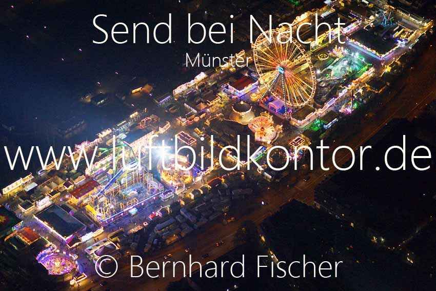 Send Muenster Luftbild Nacht B. Fischer, Bild Nr. 1906, 23.03.2014
