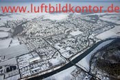 Wickede -Ruhr- unter Schnee Luftbild, Bernhard Fischer Luftbild, Nr 1679, 03.12.2010