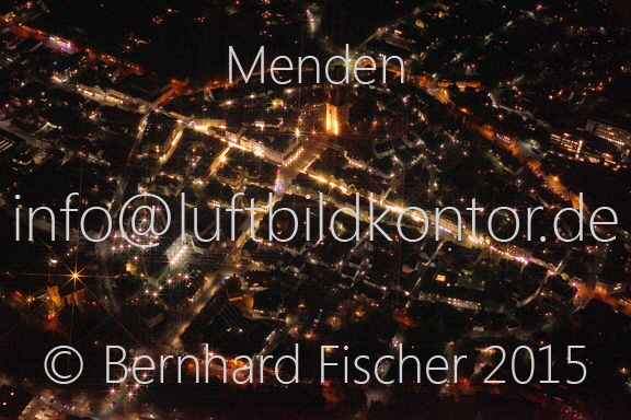 Menden Nacht Luftbild Bernhard Fischer, 06.11.2015, Nr. 2936