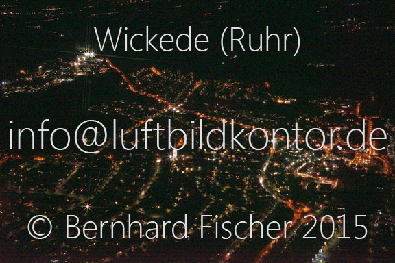 Wickede Nacht Luftbild Bernhard Fischer, 06.11.2015, Nr. 2947