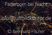 nan_Paderborn bei Nacht Luftbild, Bernhard Fischer, 06.11.14, Nr. 8666