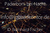 nan_Paderborn bei Nacht Luftbild, Bernhard Fischer, 06.11.14, Nr. 8693