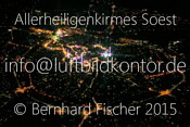 nan_Soest, Allerheiligenkirmes Nacht Luftbild, 06.11.2015, B.Fischer, Nr. 3023-kl