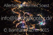 nan_Soest, Allerheiligenkirmes Nacht Luftbild, 06.11.2015, B.Fischer, Nr. 3075-kl