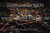 nan_Dortmund bei Nacht, Bernhard Fischer Luftbild, Bild Nr. 1880, 23.02.2014
