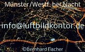 nan_Münster bei Nacht Luftbild, Nr. 1873, 18.01.2014, Bernhard Fischer
